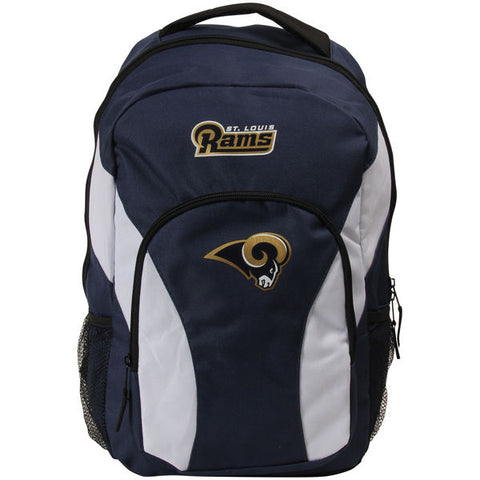 St. Louis Rams Backpack Draftday Style Navy-0