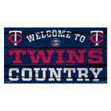 Minnesota Twins Sign 13x24 Wood Country-0