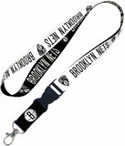 Brooklyn Nets Lanyard with Detachable Buckle-0