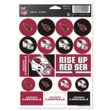 Arizona Cardinals Decal Sheet 5x7 Vinyl-0