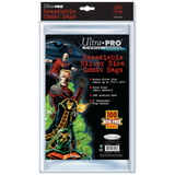 Comic Bags - Silver Size - Resealable (100 per pack)-0
