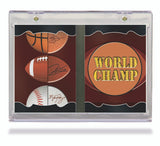 One Touch UV Card Holder - Booklet Vertical 175pt-0