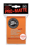 Deck Protectors - Pro-Matte - Orange (One Pack of 50)-0