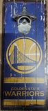 Golden State Warriors Sign Wood 5x11 Bottle Opener Alternate-0