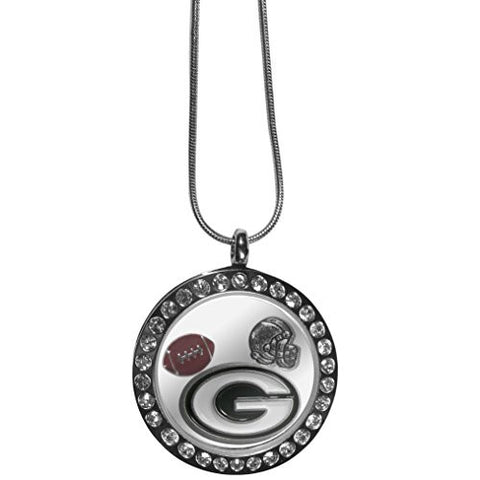 Green Bay Packers Necklace Locket Style-0