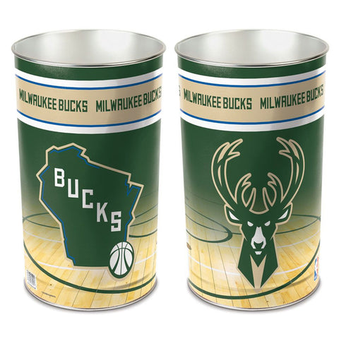 Milwaukee Bucks Wastebasket 15 Inch - Special Order-0