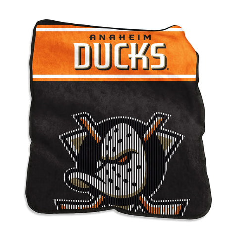 Anaheim Ducks Blanket 60x80 Raschel Throw-0