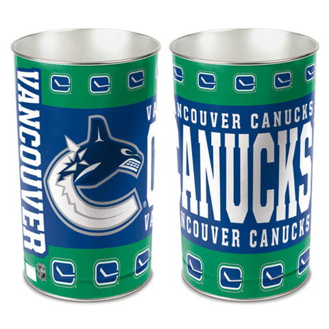 Vancouver Canucks Wastebasket 15 Inch - Periodic Restock-0