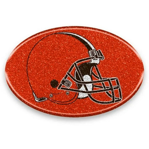 Cleveland Browns Auto Emblem Oval Color Bling Style-0