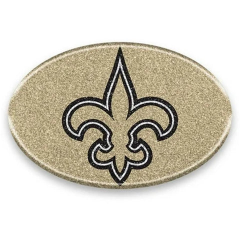 New Orleans Saints Auto Emblem Oval Color Bling Style-0