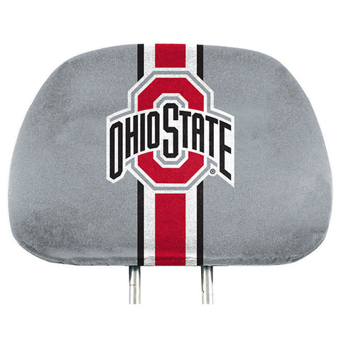 Ohio State Buckeyes Headrest Covers Full Printed Style - Special Order-0