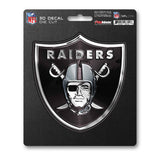 Las Vegas Raiders Decal 5x8 Die Cut 3D Logo Design-0