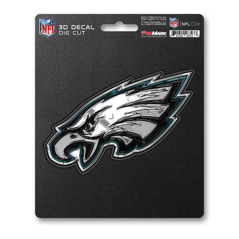 Philadelphia Eagles Decal 5x8 Die Cut 3D Logo Design-0