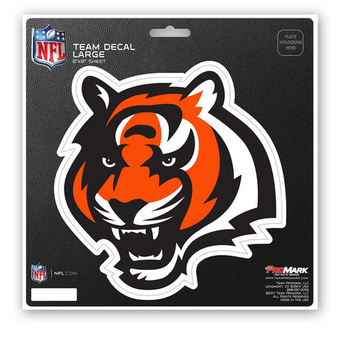 Cincinnati Bengals Decal 8x8 Die Cut - Special Order-0