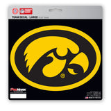 Iowa Hawkeyes Decal 8x8 Die Cut - Special Order-0