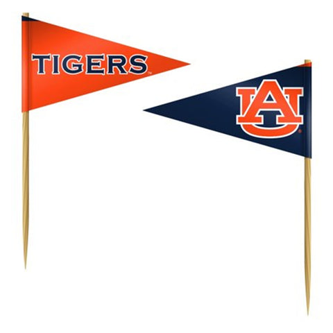 Auburn Tigers Toothpicks 36 Piece Pennant Style FanPicks-0