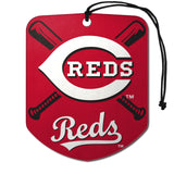 Cincinnati Reds Air Freshener Shield Design 2 Pack - Special Order-0