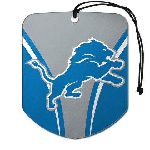 Detroit Lions Air Freshener Shield Design 2 Pack-0