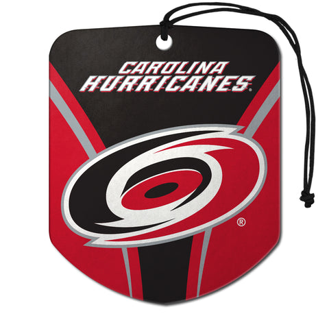 Carolina Hurricanes Air Freshener Shield Design 2 Pack - Special Order-0