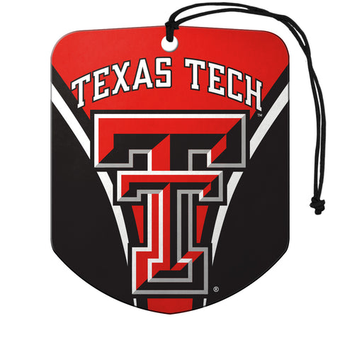 Texas Tech Red Raiders Air Freshener Shield Design 2 Pack - Special Order-0