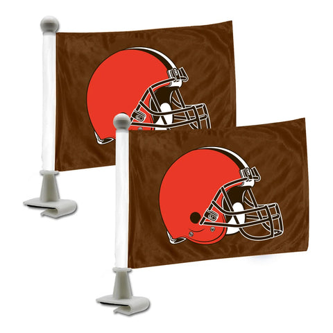 Cleveland Browns Flag Set 2 Piece Ambassador Style-0