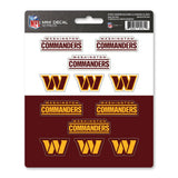 Washington Commanders Decal Set Mini 12 Pack-0