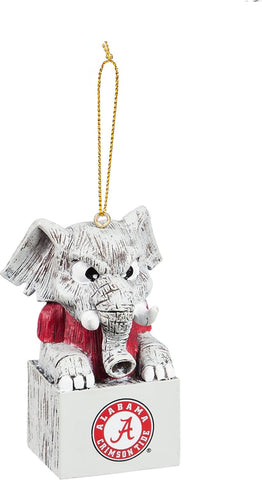 Alabama Crimson Tide Ornament Tiki Design-0