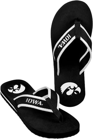 Iowa Hawkeyes  Flip Flop - Men Contour - (1 Pair) - XL-0