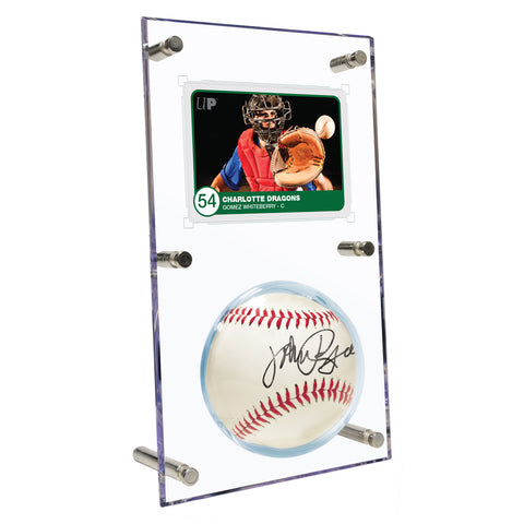 Clear Ball & Card Flip Display 35pt-0