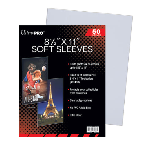Soft Sleeves 8-1/2x11 - 50 Pack-0