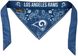 Los Angeles Rams Pet Bandanna Size XS - Special Order-0