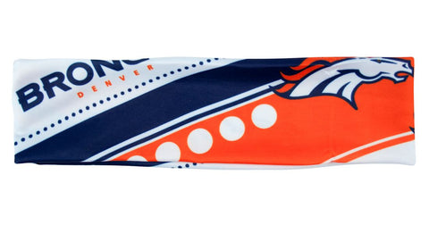 Denver Broncos Stretch Patterned Headband-0