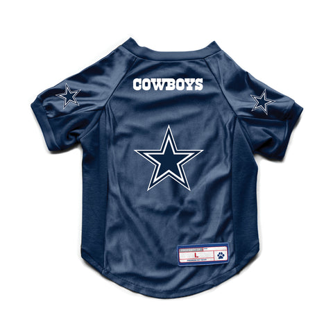 Dallas Cowboys Pet Jersey Stretch Size Big Dog-0