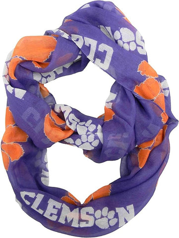 Clemson Tigers Scarf Infinity Style-0