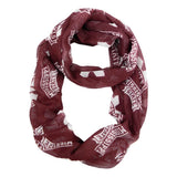 Mississippi State Bulldogs Scarf Infinity Style-0