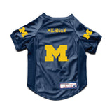 Michigan Wolverines Pet Jersey Stretch Size S-0