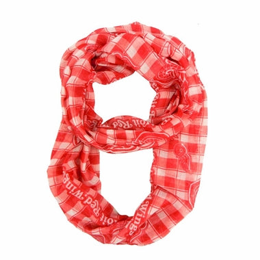 Detroit Red Wings Infinity Scarf - Plaid-0