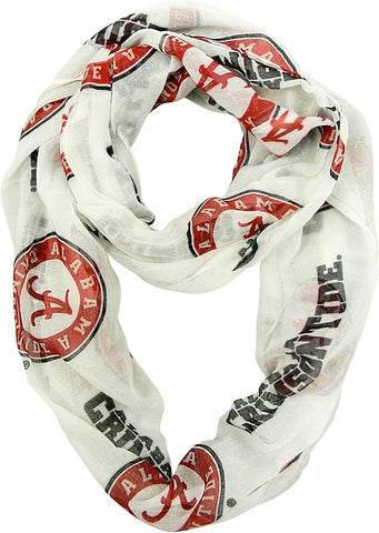 Alabama Crimson Tide Scarf Infinity Style Alternate-0