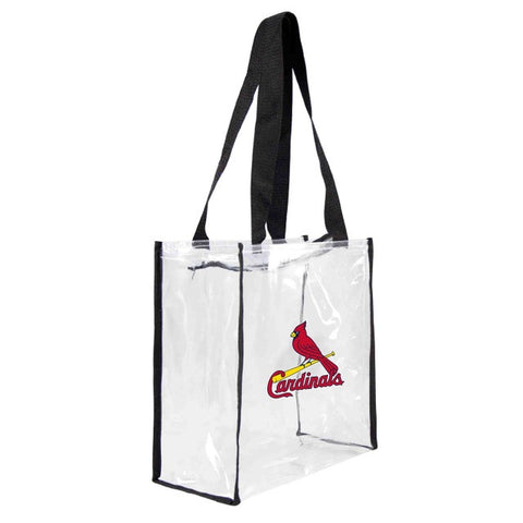 St. Louis Cardinals Tote Clear Square Stadium-0