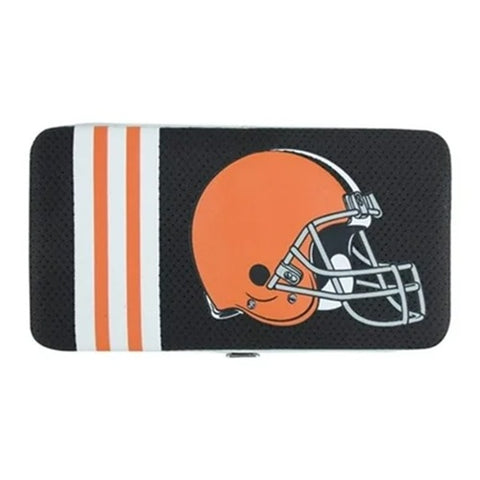 Cleveland Browns Shell Mesh Wallet New Logo-0