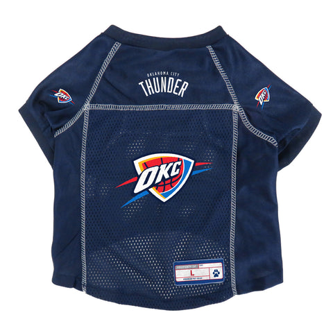 Oklahoma City Thunder Pet Jersey Size L-0