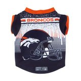 Denver Broncos Pet Performance Tee Shirt Size L-0