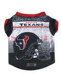 Houston Texans Pet Performance Tee Shirt Size L-0