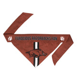 Arkansas Razorbacks Pet Bandanna Size XS - Special Order-0