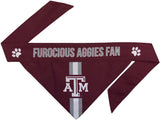 Texas A&M Aggies Pet Bandanna Size S - Special Order-0