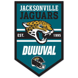 Jacksonville Jaguars Sign 11x17 Wood Chevron-0