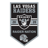 Las Vegas Raiders Sign 11x17 Wood Chevron-0