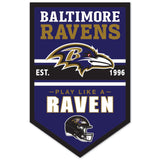 Baltimore Ravens Sign 11x17 Wood Chevron-0