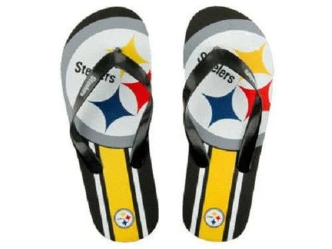 Pittsburgh Steelers Men Flip Flop - (1 Pair) - S-0