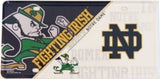 Notre Dame Fighting Irish License Plate Metal-0